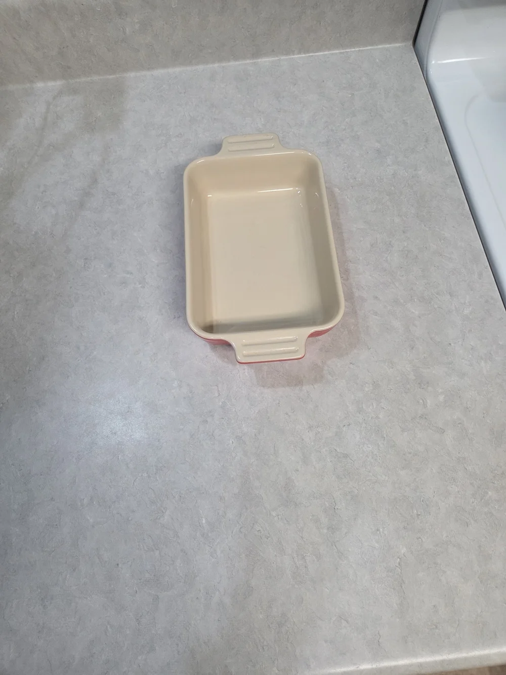 Le Creuset Rectangular Red Ceramic/Stoneware Baker